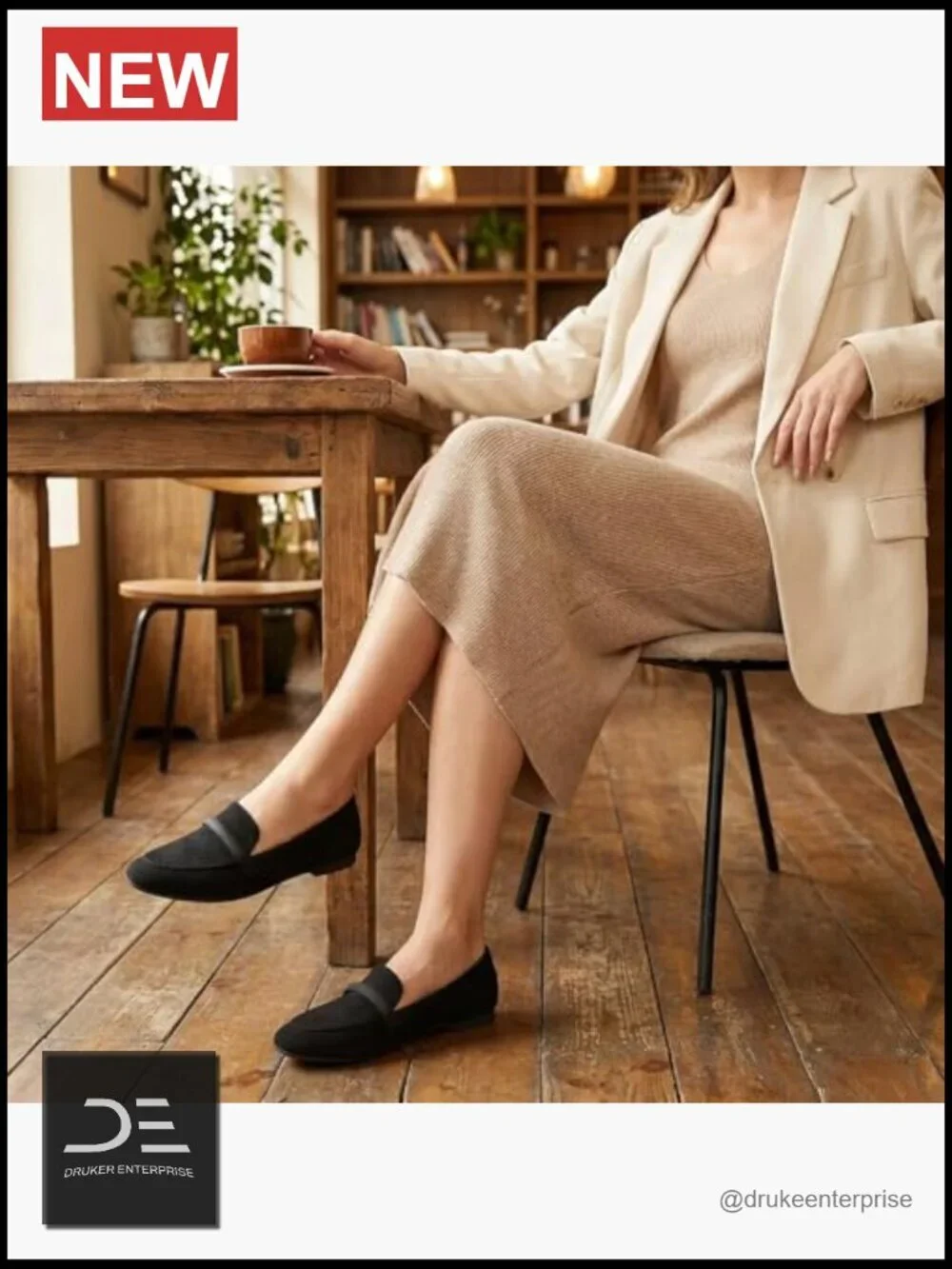 Women's Flats Ballet Flats Fashion Round Toe Comfortable Slip on Loafers